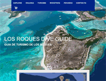 Tablet Screenshot of losroquesdiveguide.com